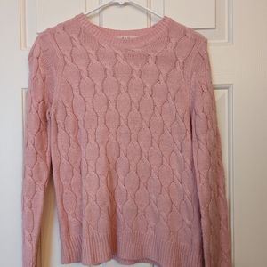 Forever 21 pink knit sweater